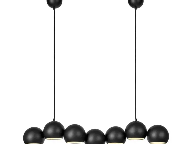 Markslöjd Pendelleuchte Cupolo E14 max. 40W (7x), Textilkabel