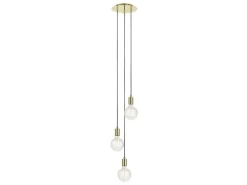 Markslöjd Pendelleuchte SKY 3L Messing