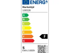 Markslöjd Stehleuchte Alor 4.9 W Schwarz 75 cm