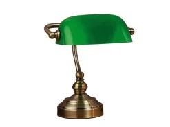 Markslöjd Tischleuchte Bankers, 25 cm, E14, Grün