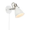 Markslöjd Wandleuchte Alton 1 l 1x E14, Weiss