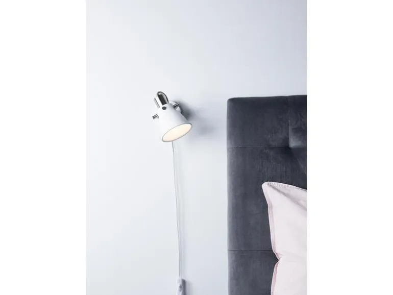 Markslöjd Wandleuchte Alton 1 l 1x E14, Weiss