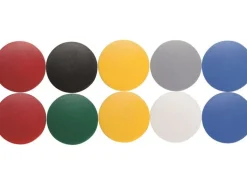 Maul Haftmagnet Solid Ø 32 mm, 800 g, farbig sortiert, 10 Stück