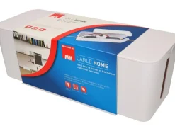 Max Hauri Kabelbox mit Steckerleiste 7x T13, 3x Typ11 Weiss