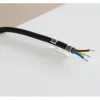 Max Hauri Kabel-Clip Set 8 mm, transparent, 18 Stück