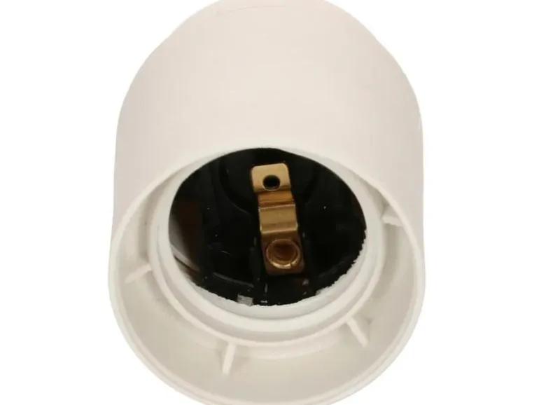 Max Hauri Lampenfassung E27 Glattmantel M10 x 1