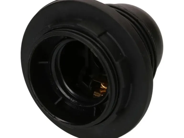 Max Hauri Lampenfassung E27 Randmantel M10 x 1, Zubehör Ring