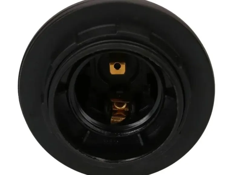Max Hauri Lampenfassung E27 Randmantel M10 x 1, Zubehör Ring