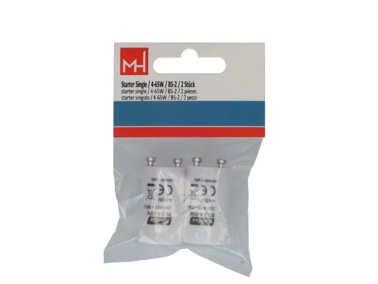 Max Hauri Starter Single / 4-65W / BS-2 / 2 Stück