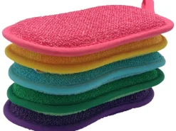 Mediashop Geschirrschwamm Duo Sponge 16 x 9.5 x 1.5 cm, 5 Stück