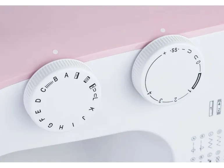 Medion Nähmaschine Life SM60 Weiss/Rosa