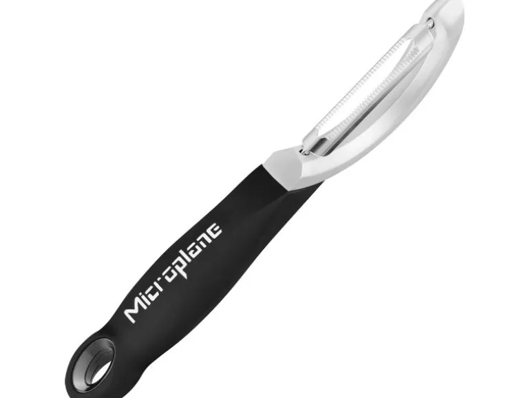 Microplane Schäler Schwarz/Silber