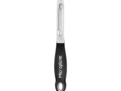 Microplane Schäler Schwarz/Silber