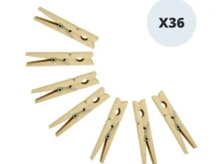 MSV Wäscheklammern 7 cm, 36 Stück