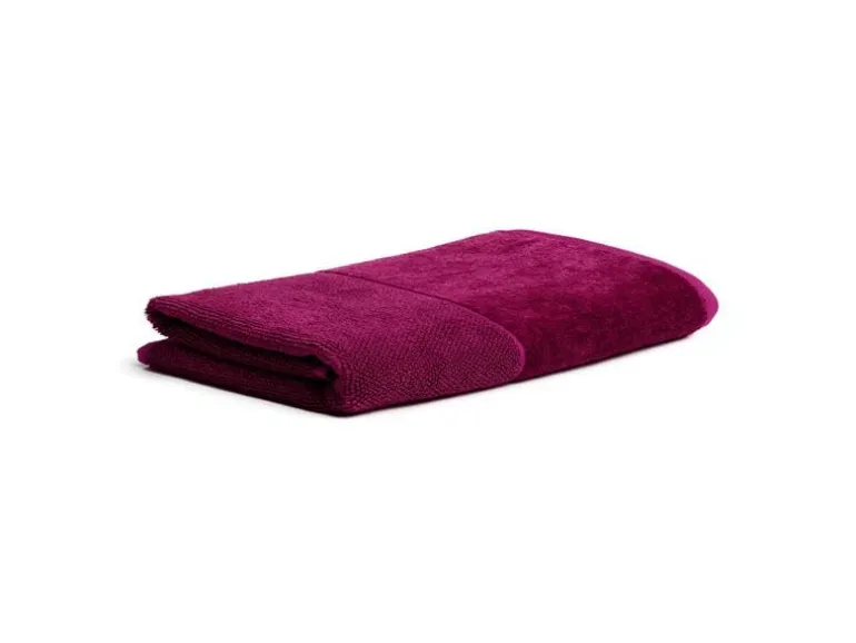 Möve Duschtuch Bamboo Luxe Uni 80 x 150 cm, Berry
