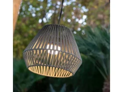 new Garden Conta Hang Pendelleuchte 30, grau