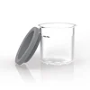 Ninja Behälter mit Deckel 0.47 l, Transparent/Grau