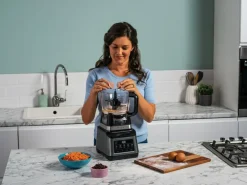 Ninja 3-in-1-Küchenmaschine & Mixer mit Auto-iQ Schwarz