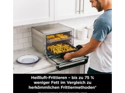 Ninja Multifunktionsofen Foodi 10-in-1 XL 29 l, Schwarz/Silber