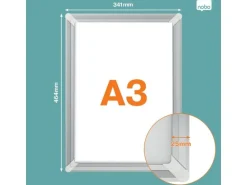 Nobo Plakatrahmen Premium Plus A3