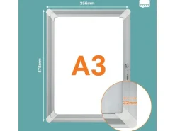 Nobo Plakatrahmen Premium Plus A3