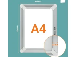 Nobo Plakatrahmen Premium Plus A4