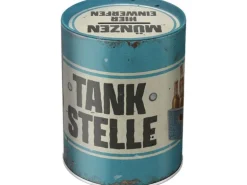 Nostalgic Art Spardose Tankstelle Bier Schriftzug