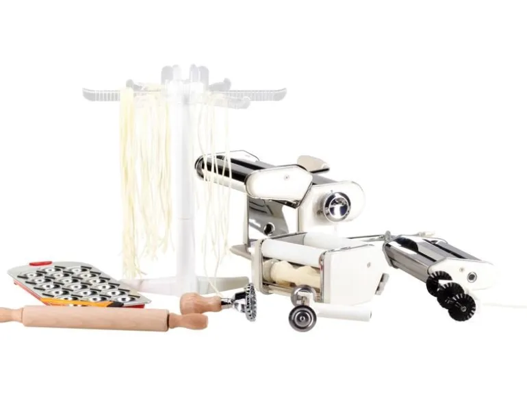 Nouvel Pastamaschine All-in-One-Set Silber