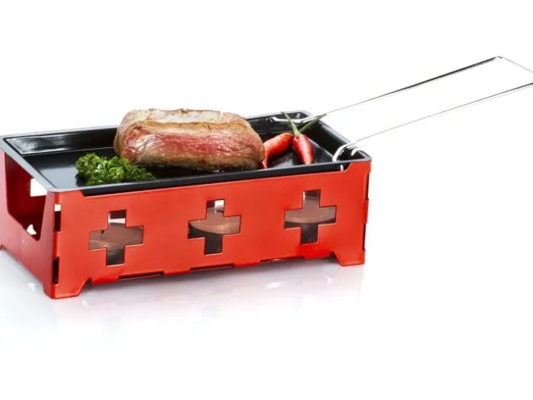Nouvel Teelicht-Raclette Heat Cheese! @home Rot