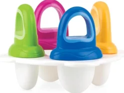 Nuby Glaceform Eis am Stiel Förmchen 4 Stk. Mehrfarbig