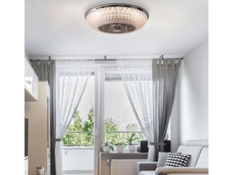 Näve Deckenleuchte «Viento» mit Ventilator