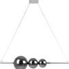 Näve Pendelleuchte LED «NOVA» Chrom 120 cm
