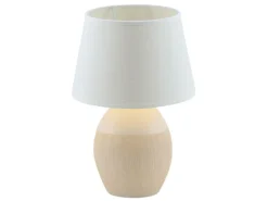 Näve Tischleuchte «Talia» h: 31 cm Weiss