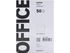 Office Blankokarte A6 200 g/m²