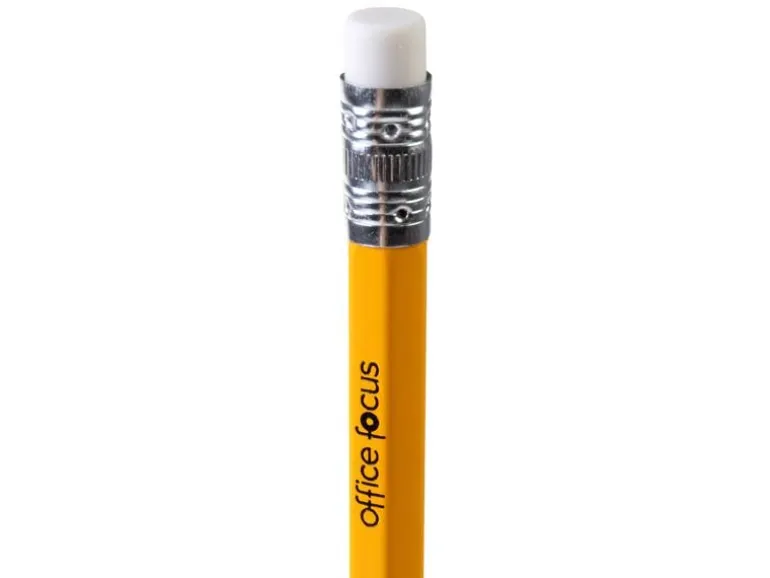 office focus Bleistift Office Focus mit Radiergummi 12 Stück