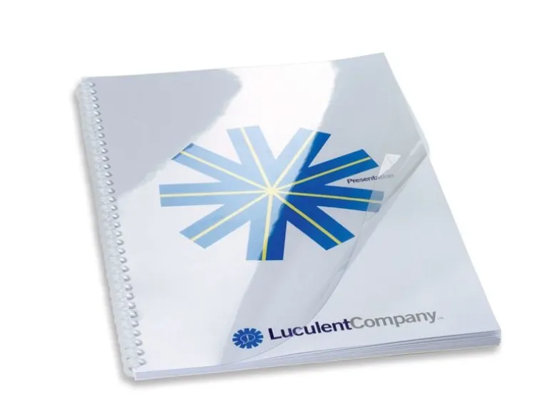 office focus Einbanddeckel Office Focus 200 g/m², 100 Stück, Transparent
