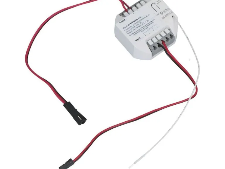 OK-LINE Funkschaltmodul Piezo 12 V / 24 V Kunststoff Weiss