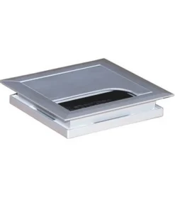 OK-LINE Kabeldurchlass Aluminium eloxiert 80 x 240 x 16 mm
