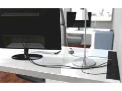 OK-LINE Kabeldurchlass EXIT NCS Aluminium Schwarz eloxiert 800 mm