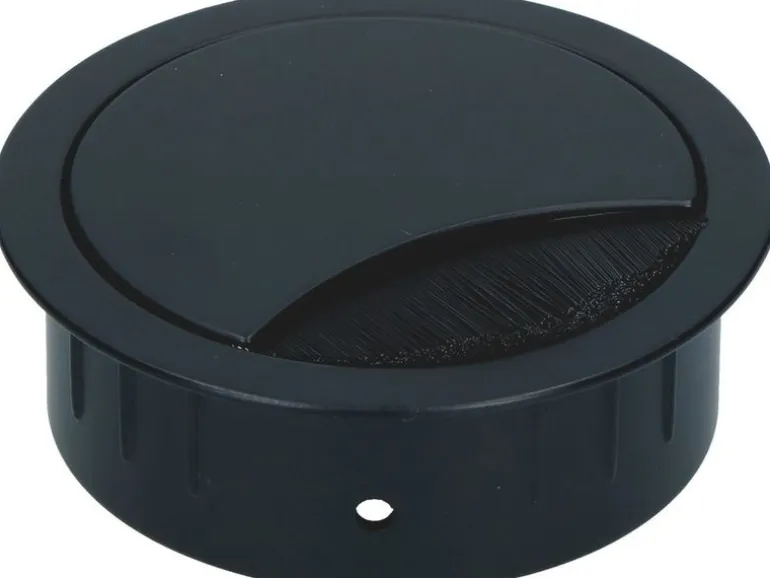 OK-LINE Kabeldurchlass Zink verchromt poliert 67 mm