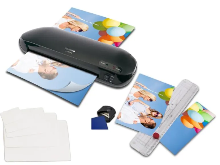 Olympia Set A230Plus Laminator/Schneidelineal/Runder/Folien