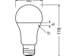 OSRAM Lampe Base Retro, 13W, E27 Warmweiss (WW)