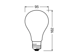 OSRAM Lampe LED Star Classic, Warmweiss (WW)