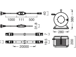 OSRAM LED-Stripe Outdoor Flex 20 m