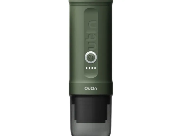 OUTIN Reisekaffeemaschine Nano Waldgrün