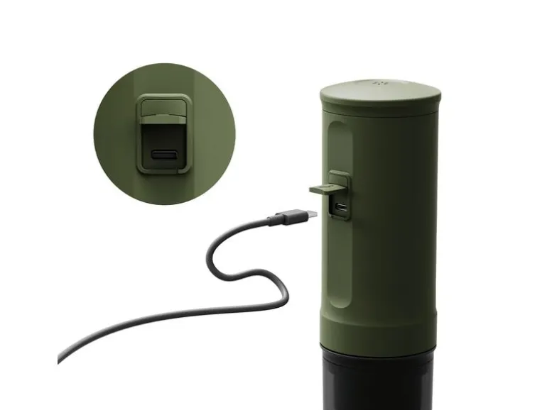OUTIN Reisekaffeemaschine Nano Waldgrün