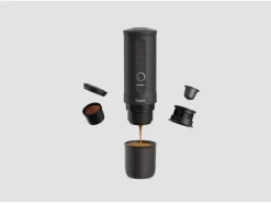 OUTIN Reisekaffeemaschine Nano Space Grau
