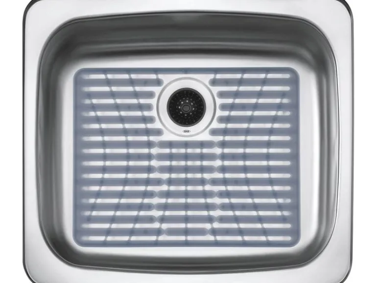 Oxo Good Grips Spülbeckenmatte, 43 x 32 cm, Silikon, Grau