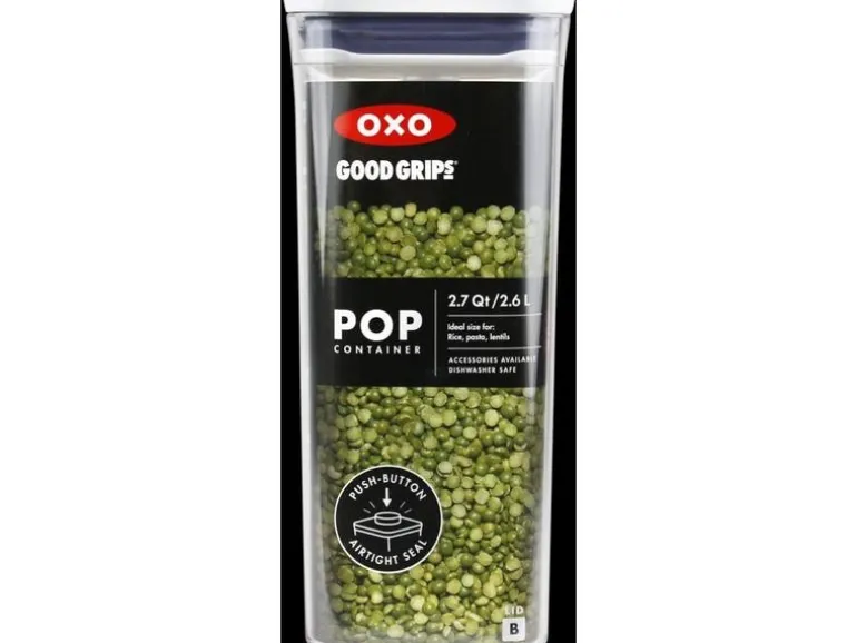 Oxo Good Grips Vorratsbehälter 2.6 l, Transparent/Weiss