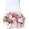 Oykami Baby Geschenkbox Rosa Verona Hase Weiss